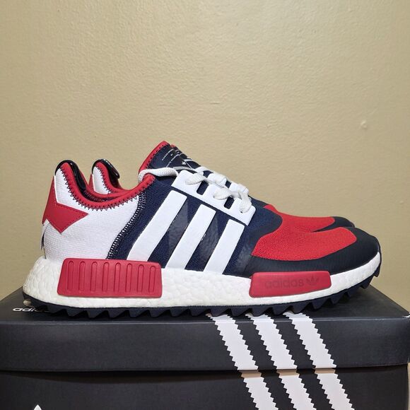 White Mountaineering x Adidas NMD Trail Red Navy BA7519 Men\'s Size 10 main image 6